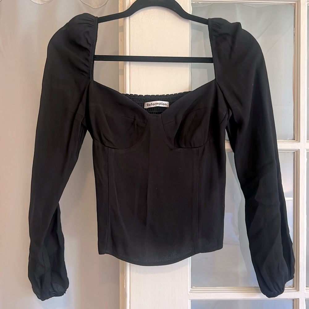 Reformation bustier top